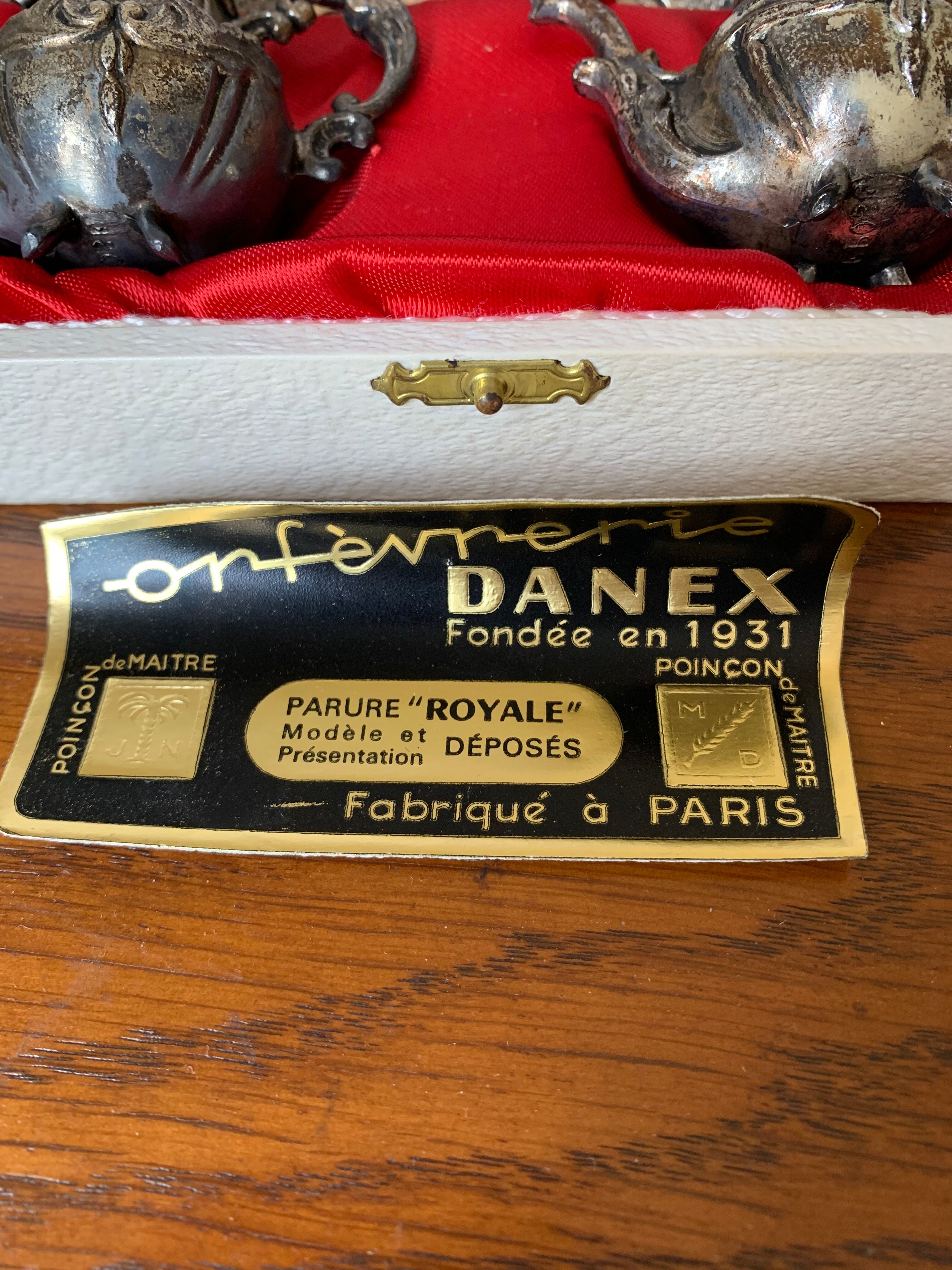 Danex Paris silver vintage box