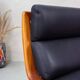 Vintage Teak Armchair High-Back Mid Century Danish