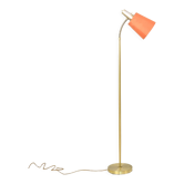 Antique lamp with a gold base