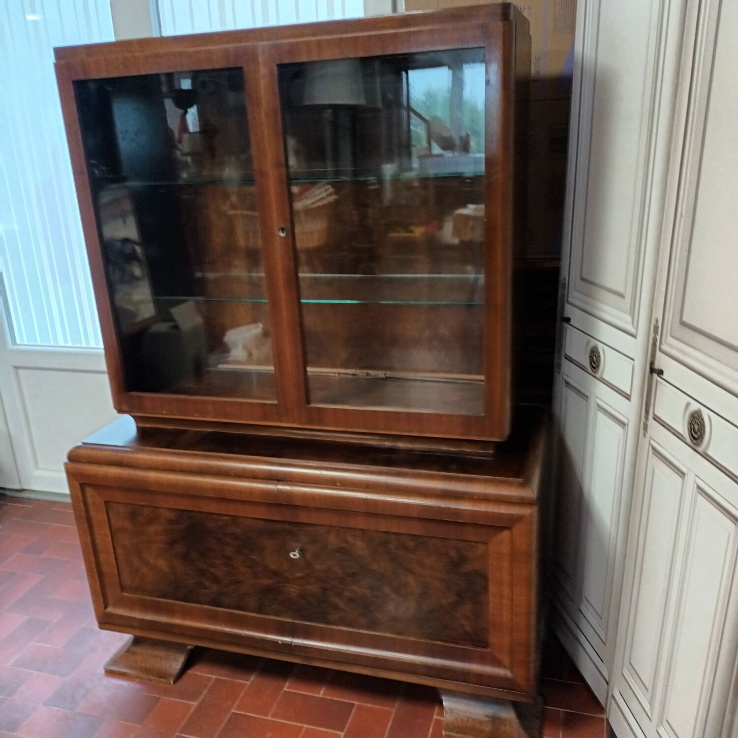 Meuble vitrine vintage