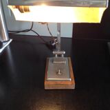 Lampe de bureau orientable en métal vers 1930