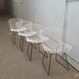 Lot of 4 Bertoia chairs