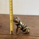 Animal Figurine Sculpture Glazed Terracotta Tiger Alebrije Mexico 1/2