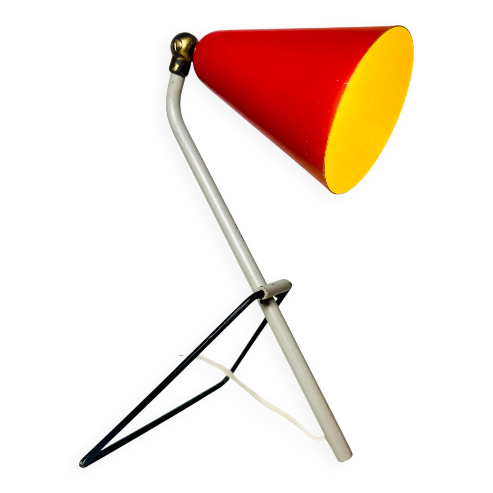 Model 625/30 Table Lamp By J.J. Hoogervoorst For Anvia Nederland, The Netherlands 1950S