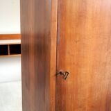 Walnut wardrobe/closet, Italy 1955