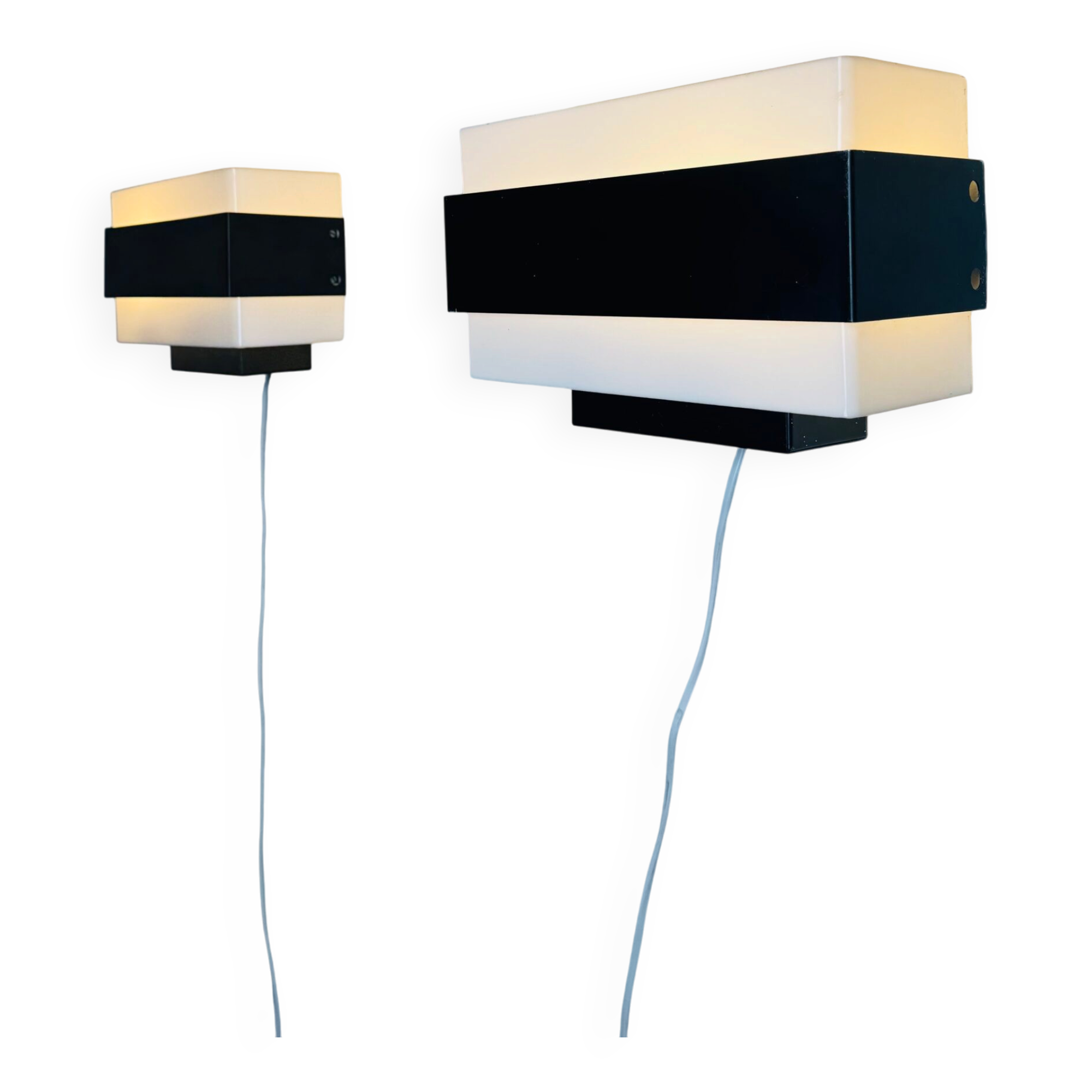 Model Nx164 Wall Lamps By Philips, The Netherlands, 1960S