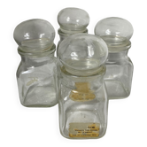 Vintage apothecary jars