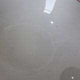 Vintage salad bowl on a pedestal, Digoin Sarreguemines, Andree model 231133