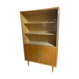 Light wood library compass feet