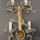 Large Maria Teresa Crystal Sconces Set of 2 1970’s