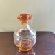 Carafe art deco orange