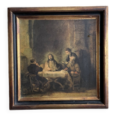 Cadre en bois doré ancien