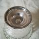 Bonbonniere en verre et metal