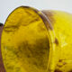 Large marbled yellow Art Deco vase