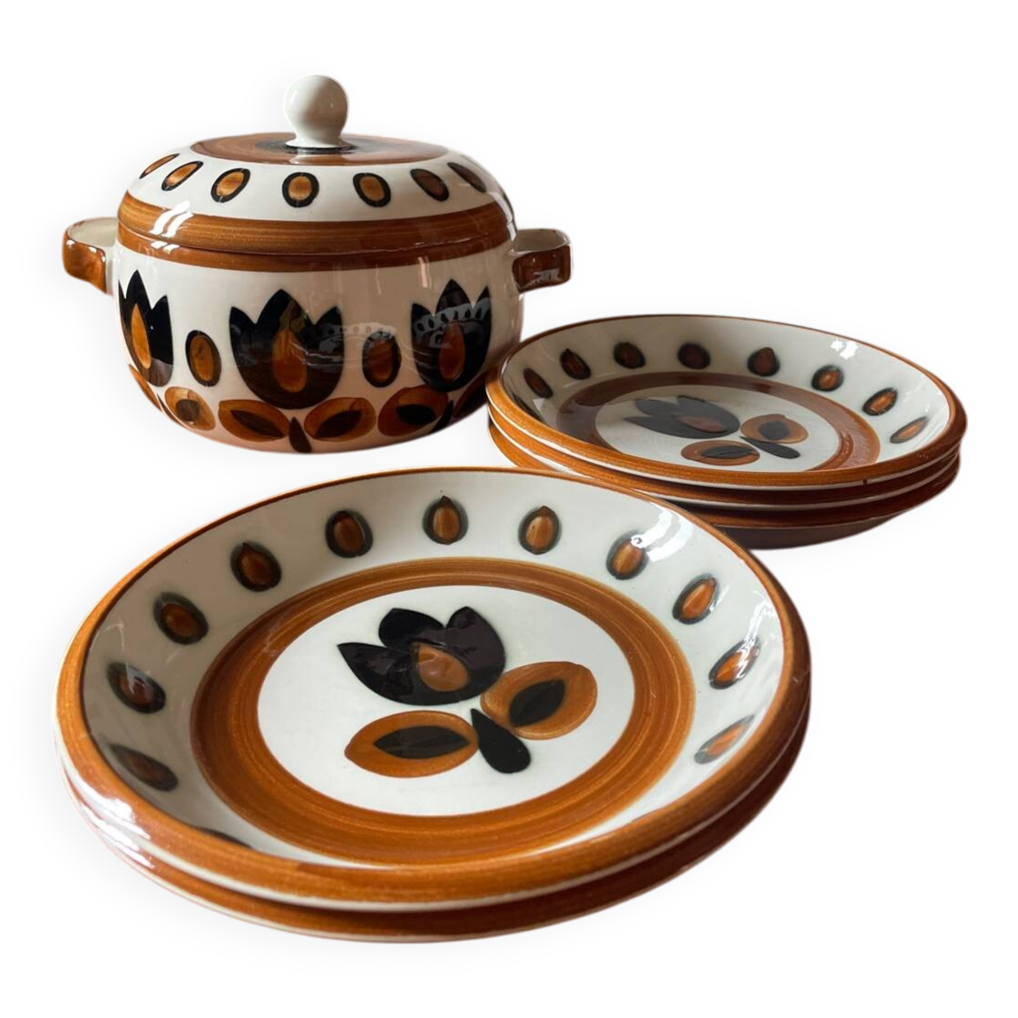 Kimono set from Boch La Louvière