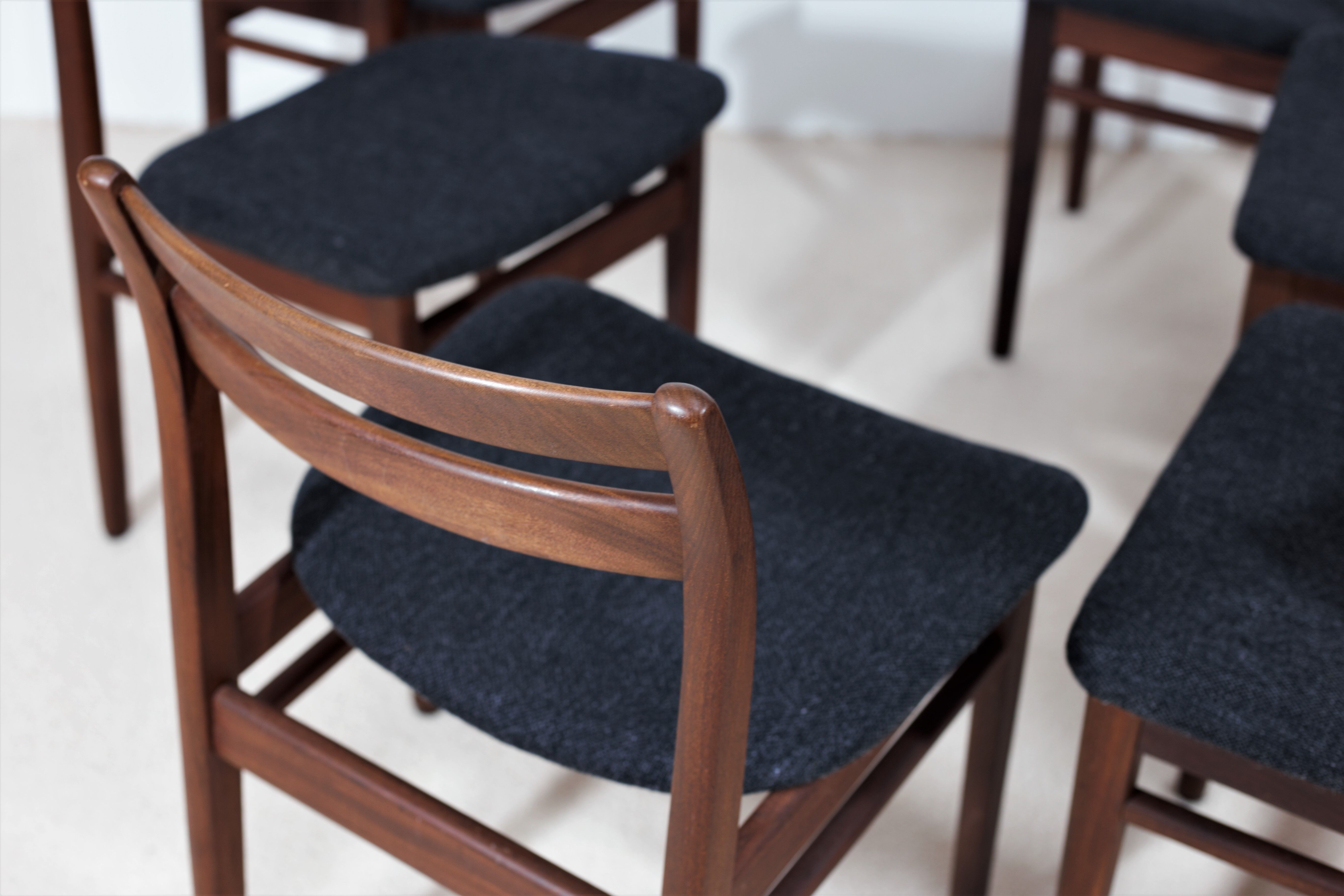 Mid-century teak chairs
