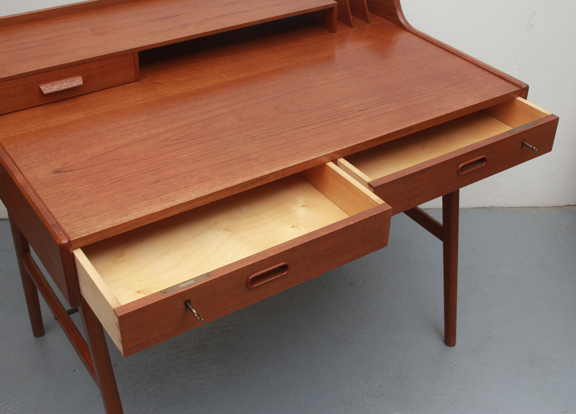 Bureau des années 1960 Modell 56, Arne Wahl Iversen pour Vende Möbelfabrik