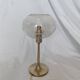 Sciolari style brass and glass lamp, 1970