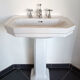 Washbasin and column 1930 Duravit 3 holes