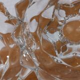 2 vintage crystal candle holders from Reims, France