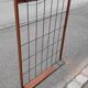 Teak wall-mounted locker room from the 60s