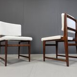 Mid century teak scandinavian dining chairs, 1960s
