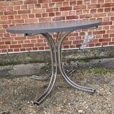 Table cuisine ronde 1970