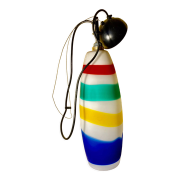 Sigaro suspension lamp by Massimo Vignelli for Venini, Italy, 1950s
