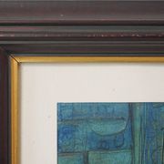 Cartoon theatre scene - Pastel on paper