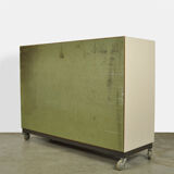 Dutch schoolcabinet with coloured drawers, 1970s