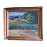 Oil on canvas