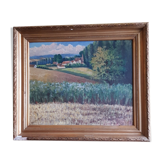 Oil on canvas