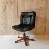 Leather armchair
