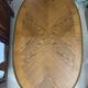 Table ovale vintage en bois