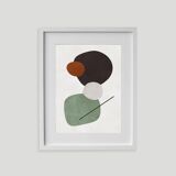 Handmade painting framed