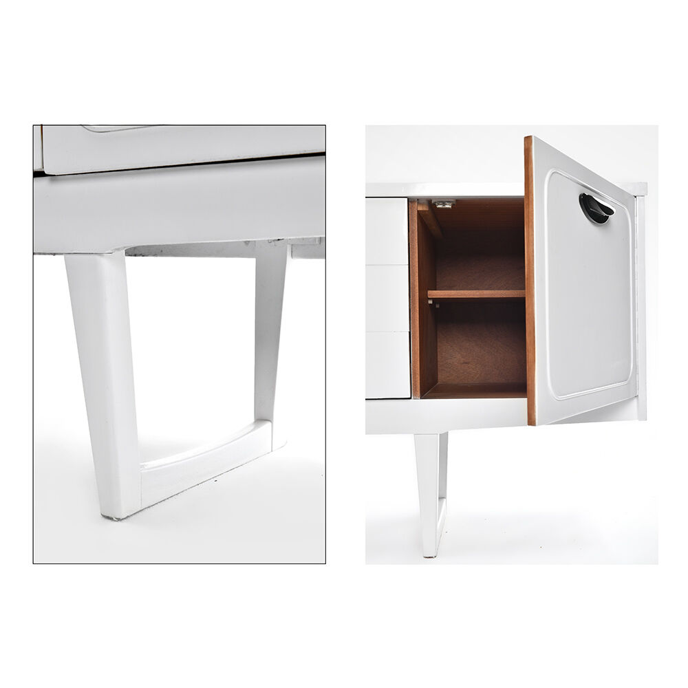 Enfilade laquée blanc circa 1970