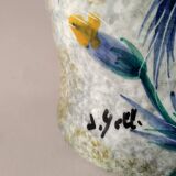 Thistle vase J Yyell Vallauris