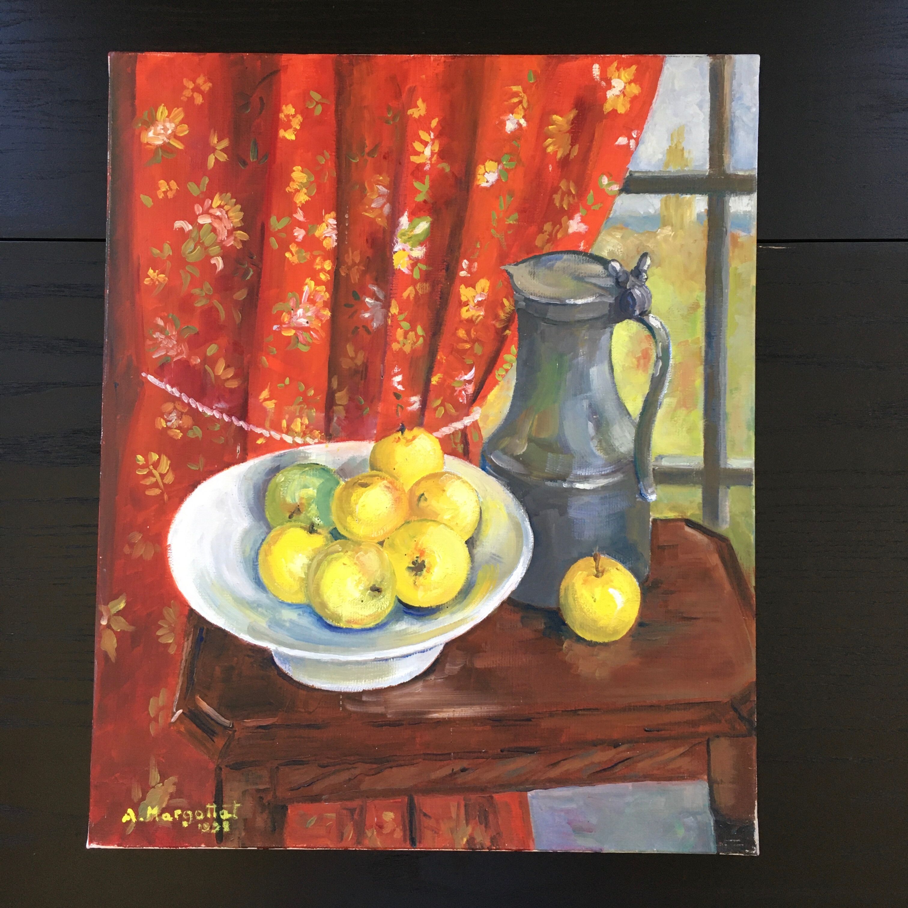 Painting The Red Curtain