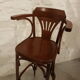 Baumann-style bar stool set with back