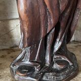 Virgin and Child - Wooden sculpture - 33 cm - France - 18th century