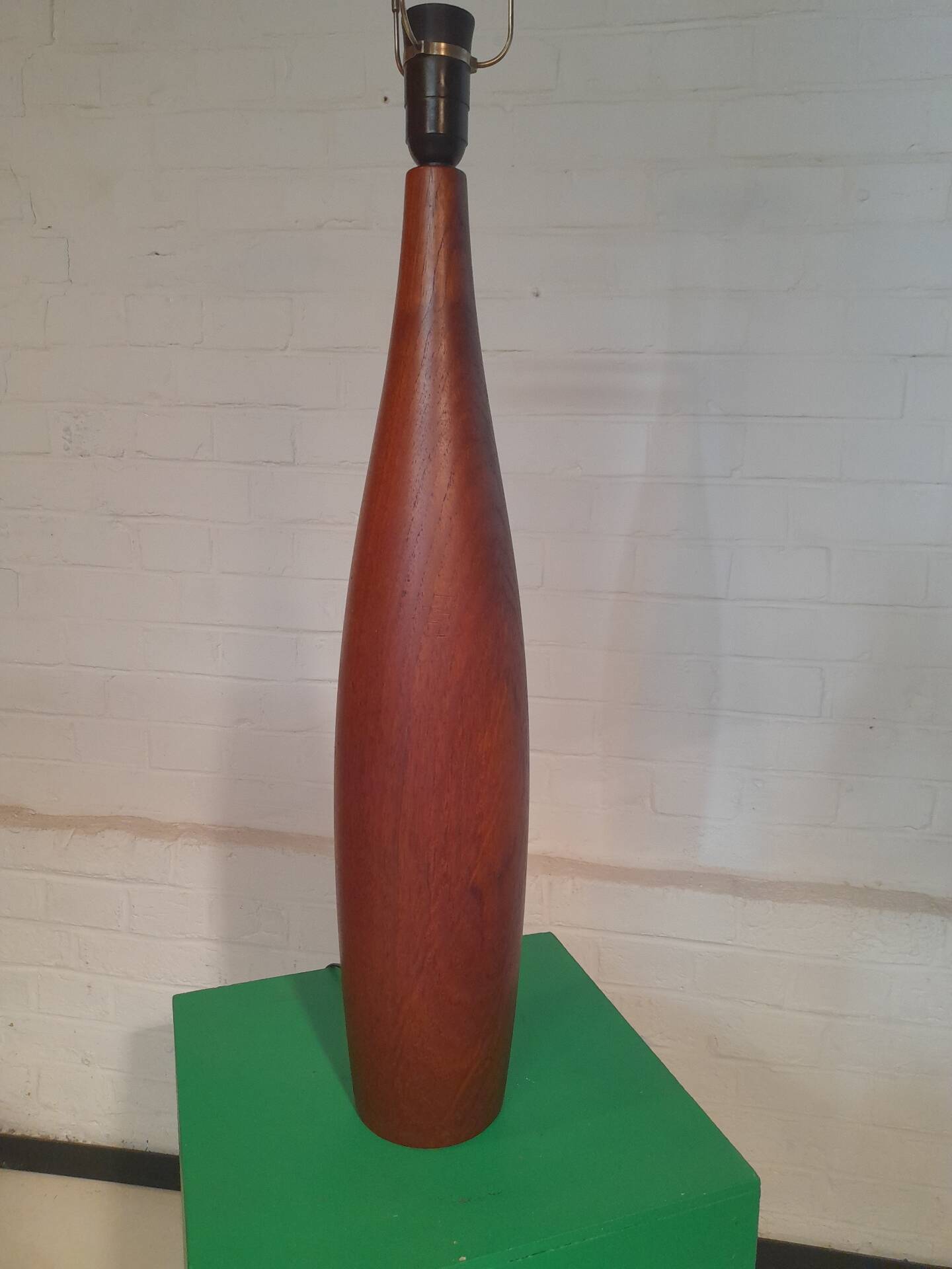 Large Danish modernist lamp signed ESA vintage