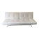 Smala sofa in white leather by Pascal Mourgue, Cinna edition.