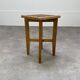 1950s wooden slat stool reconstruction