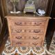 Commode en chêne de style breton 4 tiroirs