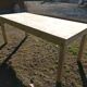 Table en pin massif 2m