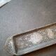 Vide poche ou repose stylo en argent Qadjar
