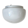 Small half-spherical half-moon wall light ceiling light 14 cm opaline