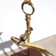 Vintage lamp with gooseneck and tulip
