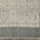 4x7 Shades Of Ash Green Handmade Wool Vintage Rug, 129x217Cm SK 34947