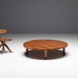 T02P Coffee Table by Pierre Chapo, France, 1960s